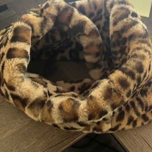 Cheetah scarf